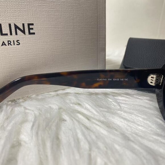 Celine Brown Tortoise Sunglasses main image 6
